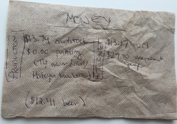 Budget on a Napkin