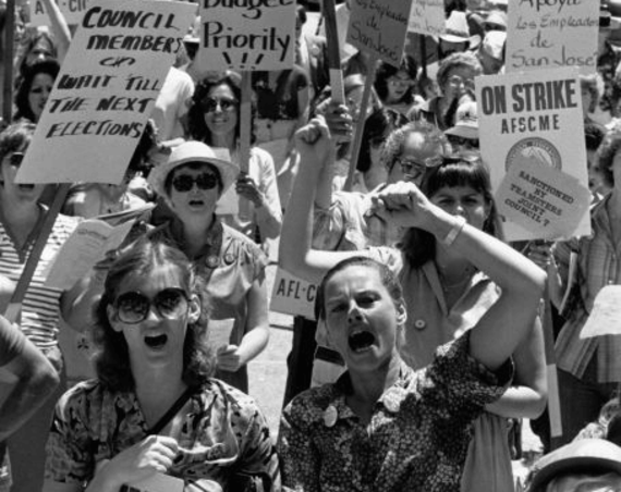 Pay equity strike, San Jose, CA