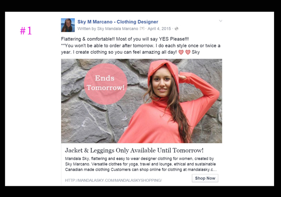 14 Facebook clothing ads examples 