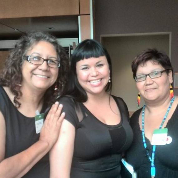 Naomi with Families of Sisters in Spirit