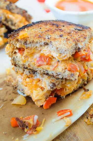 Epic Enchilada Grilled Cheese Sandwich for One | HuffPost Life