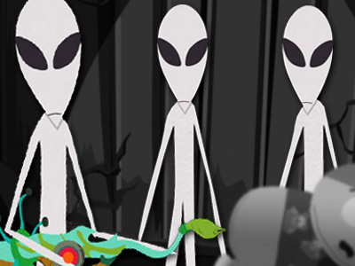 alien probe south park