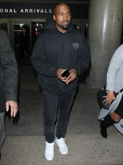 The Secret Trick Kanye West Uses To Keep His White Sneakers Clean ...