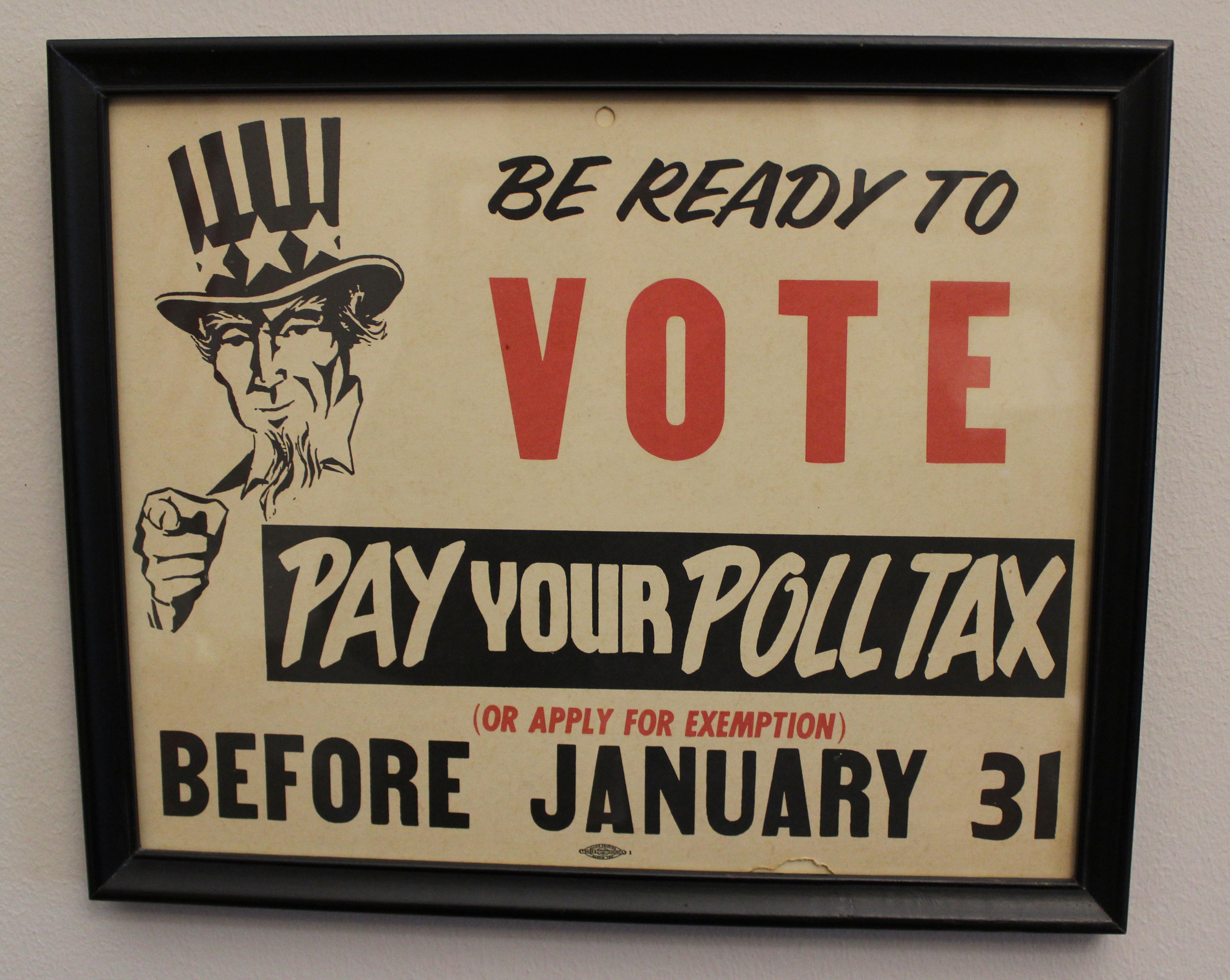 Votes 7. Poll Tax is. Pay no poll Tax. Poll Tax.