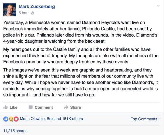 2016-07-08-1468017879-7488888-MarkZuckerbergHuffPostJessicaBolanosAltonSterlingPhilandoCastileDallasShooting2016.png