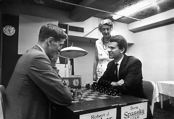 Boris Spassky Smashes Fischer's Najdorf