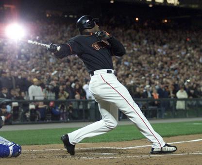 The day Barry Bonds hit his 71st home run to break Mark McGwire's record