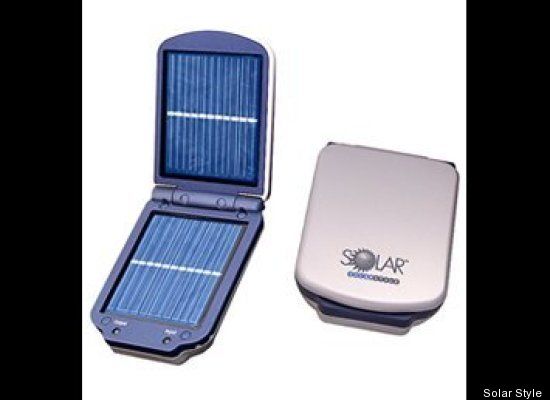 Picture of a mini portable solar cell