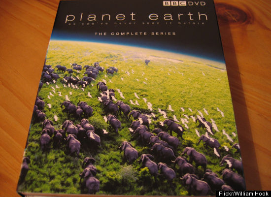 Picture of the DVD set, Planet Earth