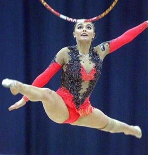 Alina Kabaeva - probably the most flexible gymnast ever!