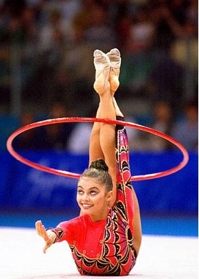 Alina Kabaeva - probably the most flexible gymnast ever!