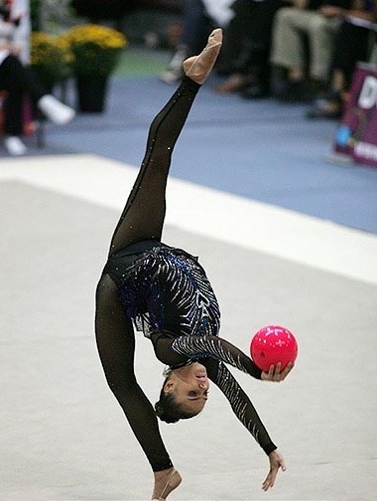 Alina Kabaeva - probably the most flexible gymnast ever!